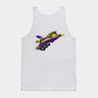 Hyper Hyena Warplane Tank Top